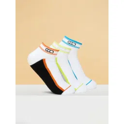 Ajile by Pantaloons Multicolor Cotton Color Block Socks Pack of 3-picture-33