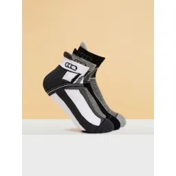 Ajile by Pantaloons Multicolor Cotton Printed Socks Pack of 3-picture-30