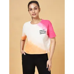 Ajile by Pantaloons Multicolored Cotton Printed Sports T-Shirt-picture-45