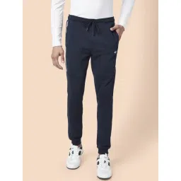 Ajile by Pantaloons Navy Cotton Slim Fit Joggers-picture-39