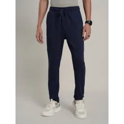 Ajile By Pantaloons Navy Regular Fit Sports Trackpants-picture-18