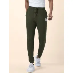 Ajile by Pantaloons Olive Green Slim Fit Joggers-picture-42