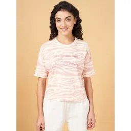 Ajile by Pantaloons Pink Cotton Printed Sports Top-picture-14
