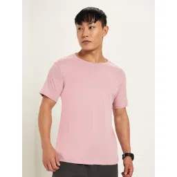 Ajile By Pantaloons Pink Cotton Regular Fit Sports T-Shirt-picture-11