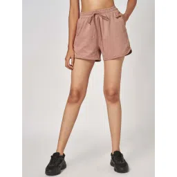 Ajile by Pantaloons Pink Cotton Shorts-picture-45