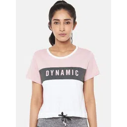 Ajile By Pantaloons Pink Printed Pure Cotton Regular Top-picture-23