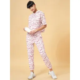 Ajile by Pantaloons Purple Cotton Printed Sports T-Shirt image 5