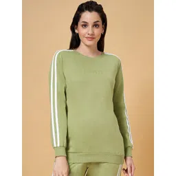 Ajile by Pantaloons Striped Cotton Pullover-picture-29
