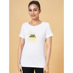 Ajile by Pantaloons Typography Printed Cotton T-shirt-picture-31