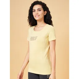 Ajile by Pantaloons Typography Printed Regular Sleeves Pure Cotton T-shirt-picture-28