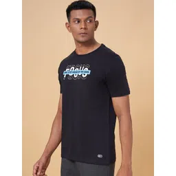Ajile by Pantaloons Typography Printed Training Or gym Slim Fit Cotton T-Shirt-picture-34