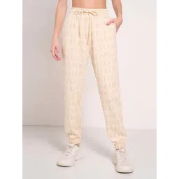 Ajile by Pantaloons White Printed Joggers-picture-27