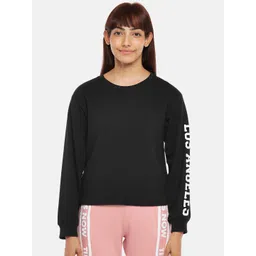 Ajile by Pantaloons Women Black Sweatshirt-picture-26