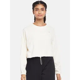 Ajile by Pantaloons Women Cream-Coloured Sweatshirt-picture-39