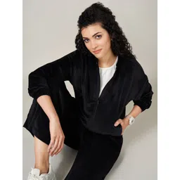 Ajile by Pantaloons Women Mock Collar Sweatshirt-picture-38