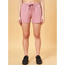 Ajile by Pantaloons Women Regular Fit Pure Cotton Sports Shorts-picture-37