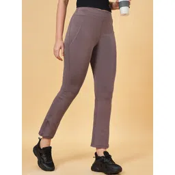 Ajile by Pantaloons Women Slim Fit High-Rise Trousers-picture-31