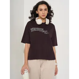 Ajile by Pantaloons Women Typography Printed 1 T-shirt-picture-30