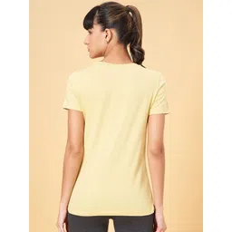 Ajile by Pantaloons Women Typography Printed Applique T-shirt image 3