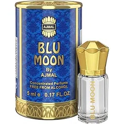 AJMAL Blu Moon Liquid Attar | Floral & Fruity Fragrance | Non-Alcoholic | Long Lasting Liquid Attar For Women - 5 Ml-picture-43