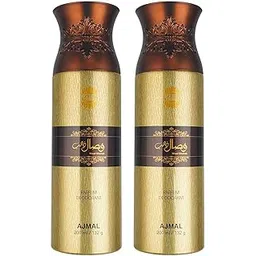AJMAL Wisaldhahab & Wisaldhahab Deodorants Men (200 Ml, Pack Of 2), Citrus, Liquid-picture-27