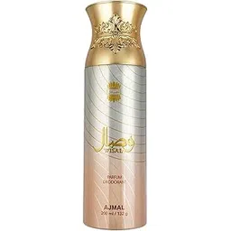 AJMAL Women's Wisal Perfume Deodorant, 200 Ml, Pack Of 1, Fresh, Liquid-image-14