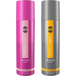 AJMAL ARTISAN - ORCHID LOVE & MYSTIC AMBER DEODORANT PERFUME 150ML LONGLASTING SPRAY GIFT FOR MEN AND WOMEN ONLINE EXCLUSIVE-picture-38