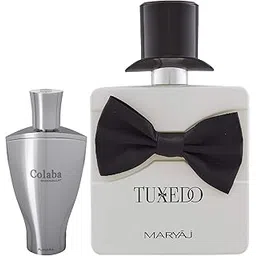 Ajmal Colaba Mukhallat Concentrated Perfume Oil Floral Oriental Alcohol-free Attar 14ml for Unisex and Maryaj Tuxedo Eau De Parfum Spicy Woody Perfume 100ml for Men-picture-14