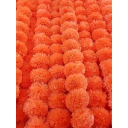 Akaar Orange 5 Pieces Marigold Wall Hangings-picture-13