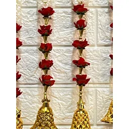 Akaar White 6 Pieces Mogra Wall Hangings-picture-16