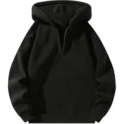 akar Men's Quarter Zip Hoodies Zip Up Hoodie Long Sleeve Drop Shoulder Sweatshirt Casual Pullover availble in S-XXL Size-picture-44