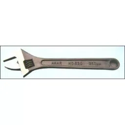 AKAR No. 520 Length 304.8 mm (12 Inch) Adjustable Wrench-picture-37