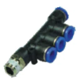 Akari 10x1/2 inch PKB Male Triple Branch-picture-21