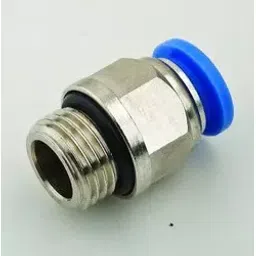 Akari 6.35 mm (1/4 inch) Straight Connector with Male Thread 06-02 (Pack of 10)-picture-37
