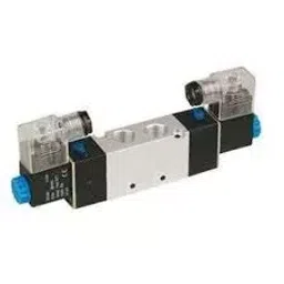 Akari NAMUR Type 6.35 mm (1/4 inch) 5/3 Way Double Solenoid Valve 4V-330-08B-picture-20