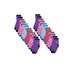 Akeeta Kids Pack Of 12 Cotton Calf Length Socks-picture-17