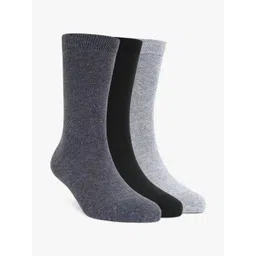 Akeeta Pack Of 3 Cotton Calf Length Socks-picture-36