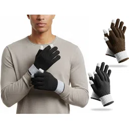 akido Solid Winter Men Gloves-picture-26