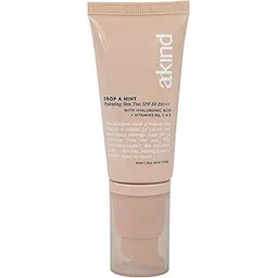 Akind Drop A Hint Hydrating Skin Tint SPF 30 PA+++ for Dewy Skin with Sun Protection & Enriched with Hyaluronic acid & Vitamins B5, C & E - 150 Honey (30 ml)-picture-53