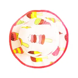 Akinos Kids Cotton Ice Cream Designed Hat - Pink-picture-10