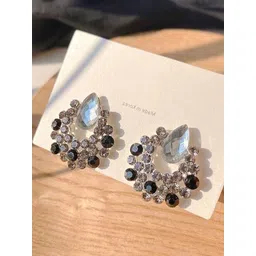 AKISON JEWELS Gold-Plated Contemporary Studs Earrings-picture-40