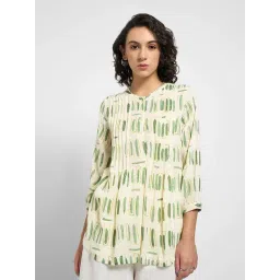Akkriti By Pantaloons Birch Regular Fit Printed Tunic-picture-41
