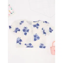 AKKRITI BY PANTALOONS Floral Cotton Top-picture-34