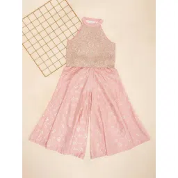 Akkriti by Pantaloons Girls Peach Amber Embellished Bottoms-picture-19