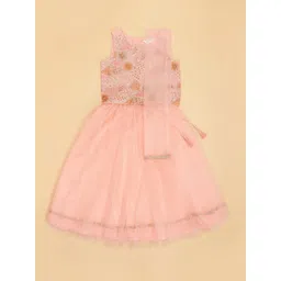 AKKRITI BY PANTALOONS Girls Ready to Wear Lehenga & Blouse Net image 2