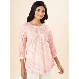 Akkriti by Pantaloons Pink Printed Tunic-picture-17