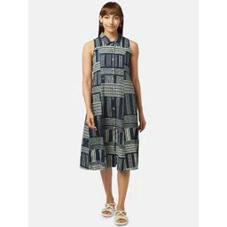 AKKRITI BY PANTALOONS Shirt Midi Dress-picture-36