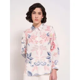 Akkriti by Pantaloons White Printed Tunic-picture-24