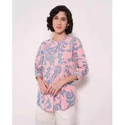 akkriti by pantaloons Women Cotton Printed Tunic -picture-12