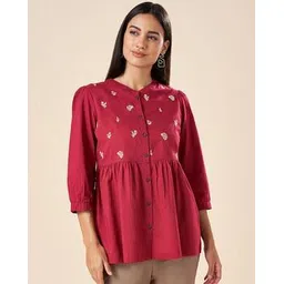 akkriti by pantaloons Women Embroidery Tunic-picture-11